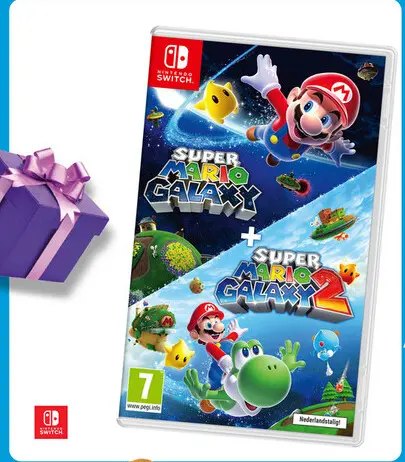 Aanbieding: Super Mario Galaxy + Super Mario Galaxy 2