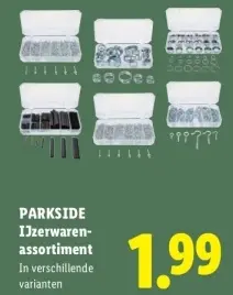 Aanbieding: IJzerwaren-assortiment