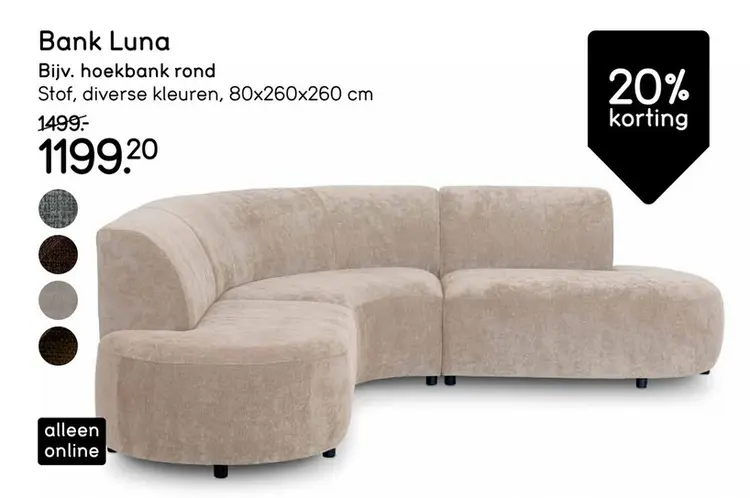 Aanbieding: Bank Luna