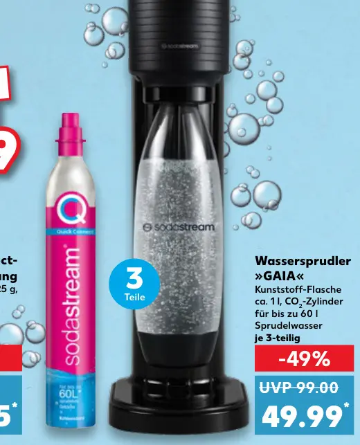 Aanbieding: Wassersprudler GAIA