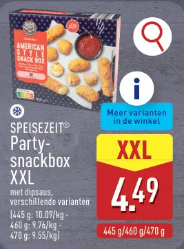 Promotie: Party-snackbox XXL