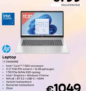 Aanbieding: Laptop