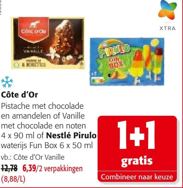 Promotie: Côte d'Or of Nestlé Pirulo