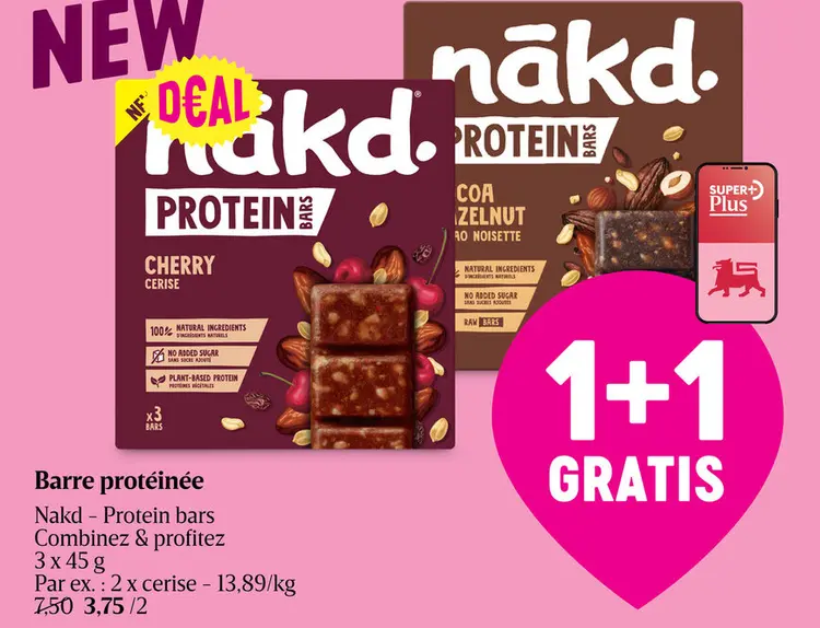 Offre: Barre protéinée