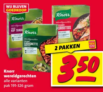 Aanbieding: Knorr wereldgerechten