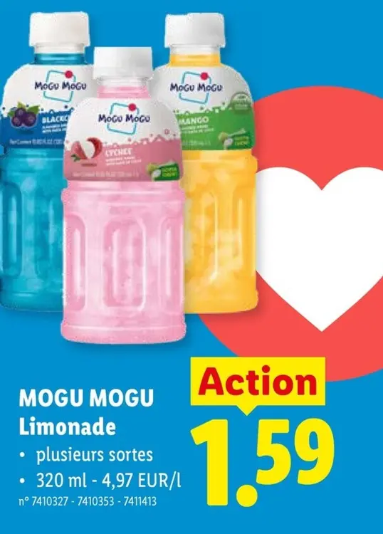 Offre: Limonade