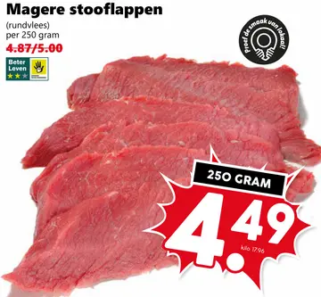 Aanbieding: Magere stooflappen