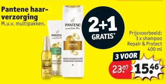 Promotie: Pantene haarverzorging