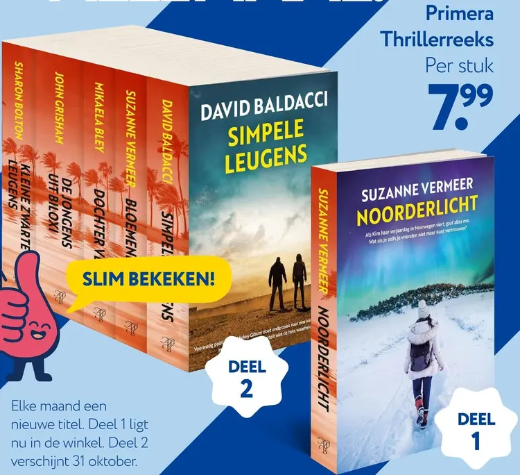 Aanbieding: Primera Thrillerreeks