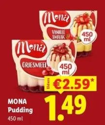 Aanbieding: Pudding
