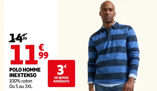 Promotie: Polo homme