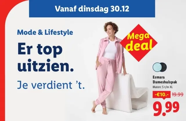 Aanbieding: Dameshuispak