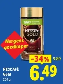 Aanbieding: NESCAFÉ Gold