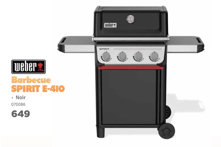 Offre: Barbecue SPIRIT E-410