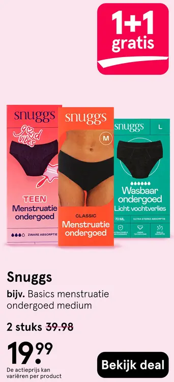 Aanbieding: Snuggs