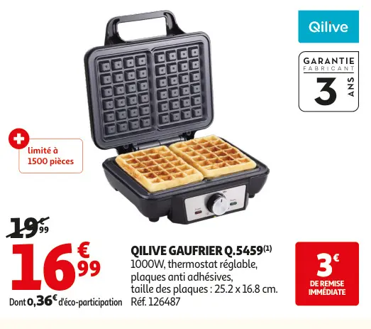 Promotie: Gaufrier q.5459