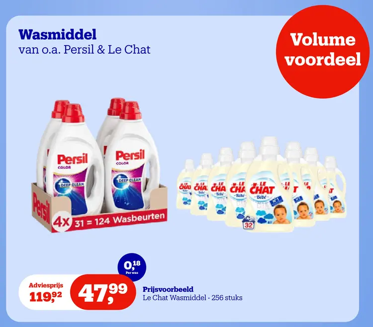 Promotie: Wasmiddel