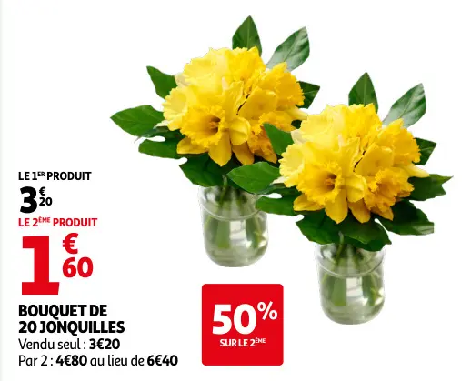 Promotie: Bouquet de jonquilles