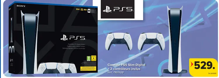 Offre: Console PS5 Slim Digital