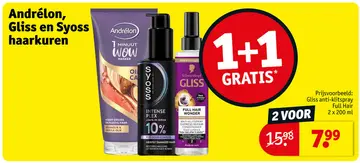 Aanbieding: Andrélon, Gliss en Syoss haarkuren