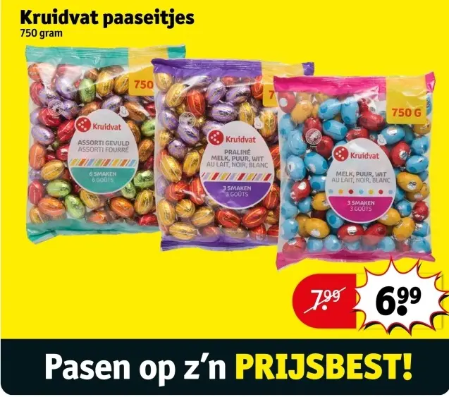 Aanbieding: paaseitjes