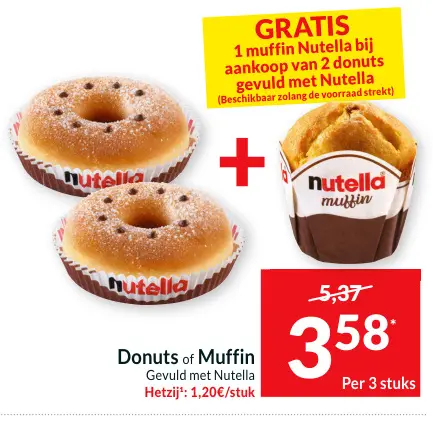 Promotie: Donuts of Muffin