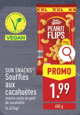 Offre: Soufflés aux cacahuètes