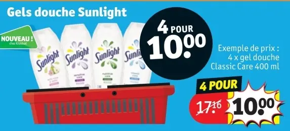 Offre: Gels douche