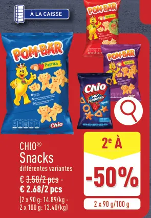 Offre: Snacks