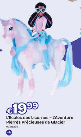 Offre: Unicorn Academy – Glacier's Gemstone Adventure - Pop Layla  & Unicorn Glacier (11.5 cm & 12.5 cm)