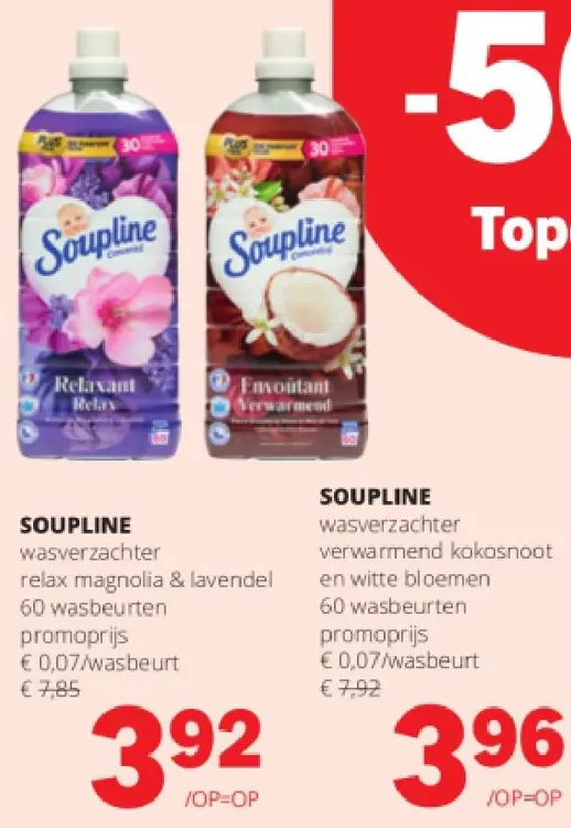 Promotie: wasverzachter