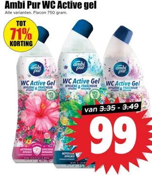 Aanbieding: Ambi Pur WC Active gel