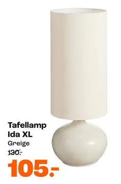 Aanbieding: Tafellamp Ida XL
