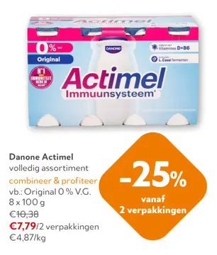 Aanbieding: Danone Actimel