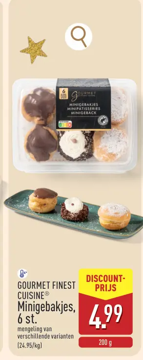 Promotie: Minigebakjes