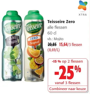 Promotie: Teisseire Zero