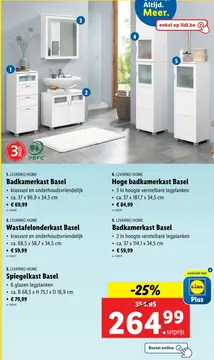 Aanbieding: Badkamerkast Basel