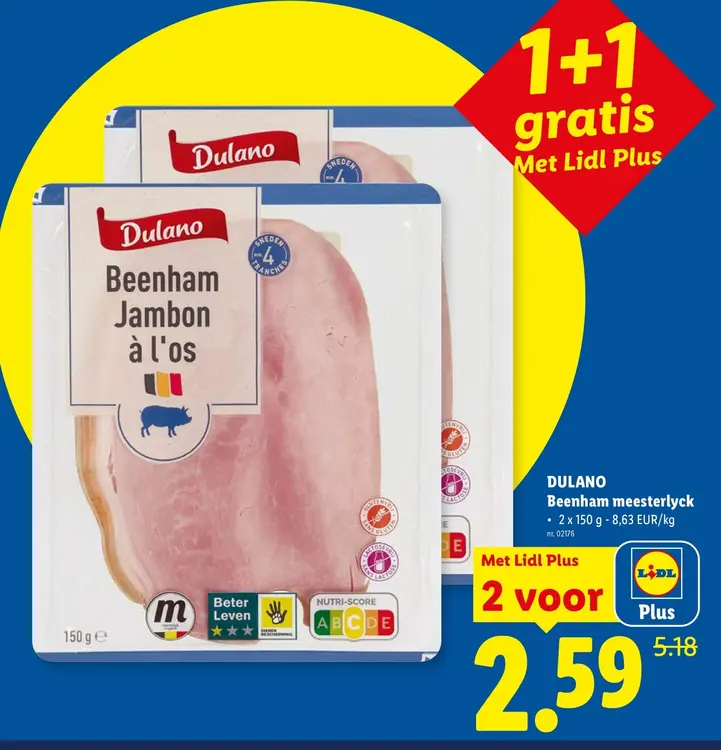Promotie: Beenham meesterlyck