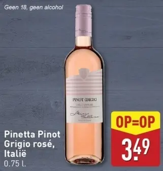 Aanbieding: Pinetta Pinot Grigio rosé
