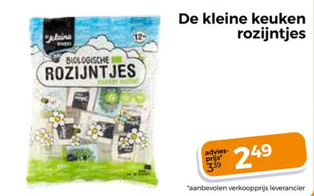 Aanbieding: rozijntjes