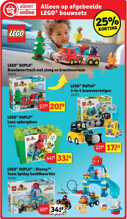 Promotie: Lego bouwsets