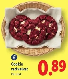 Aanbieding: Cookie red velvet
