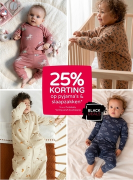 Aanbieding: op alle pyjamas en slaapzakken