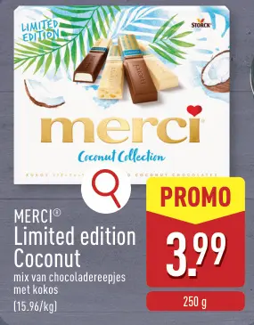 Promotie: Limited edition Coconut