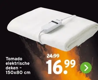 Aanbieding: elektrische deken