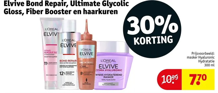 Aanbieding: Bond Repair, Ultimate Glycolic Gloss, Fiber Booster en haarkuren