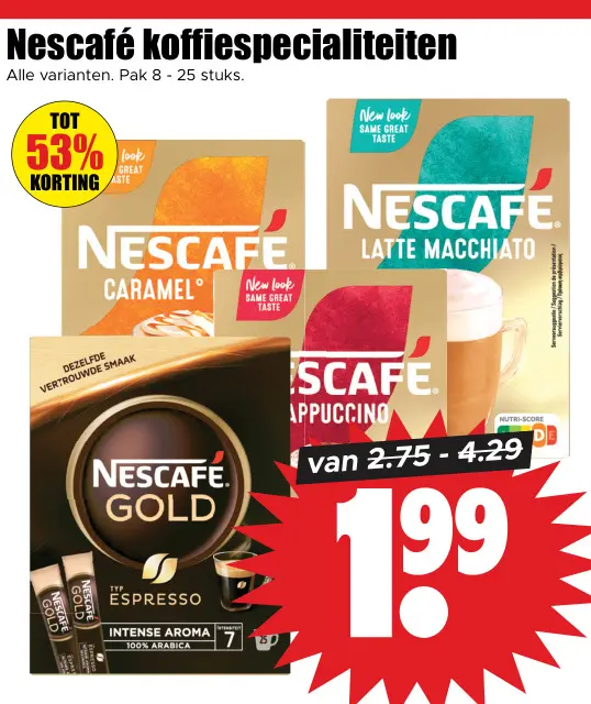 Aanbieding: koffiespecialiteiten