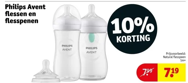 Aanbieding: Flessen en flesspenen