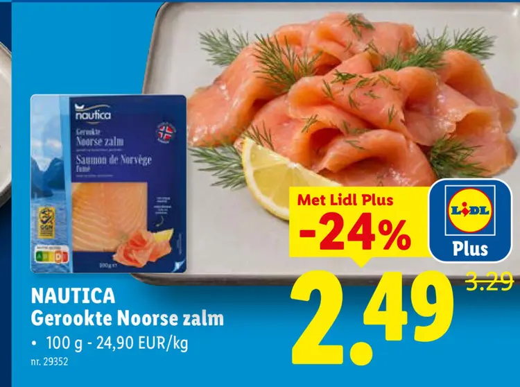 Promotie: Gerookte Noorse zalm