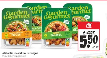 Aanbieding: Alle Garden Gourmet vleesvervangers